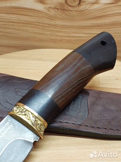 Нож охотничий хв5 Алмазка кованный