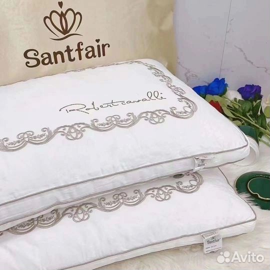 Гипоаллергенные подушки santfair 50х70 2 штуки