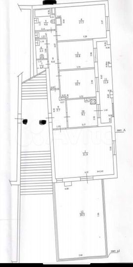 4-к. квартира, 140 м², 2/3 эт.