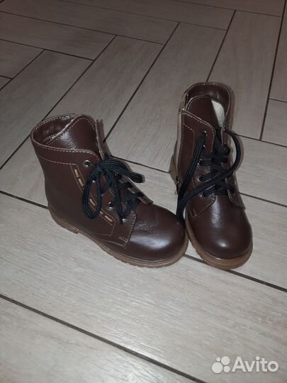 Ботинки демисезонные детские (натуральное) Новое