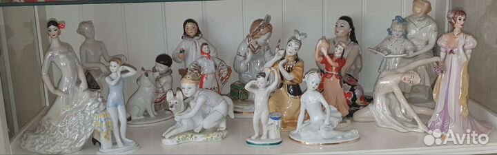 Фарфоровые статуэтки. СССР. Разные