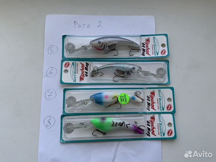 Воблеры для троллинга Reef Runner 44 Mag