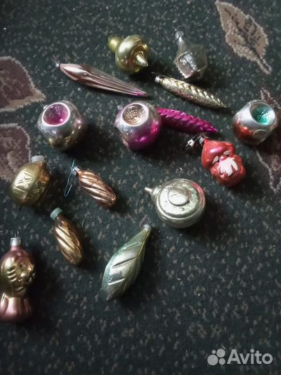 Елочные игрушки СССР