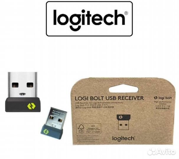 Bluetooth адаптер Logitech Logi Bolt USB Receiver