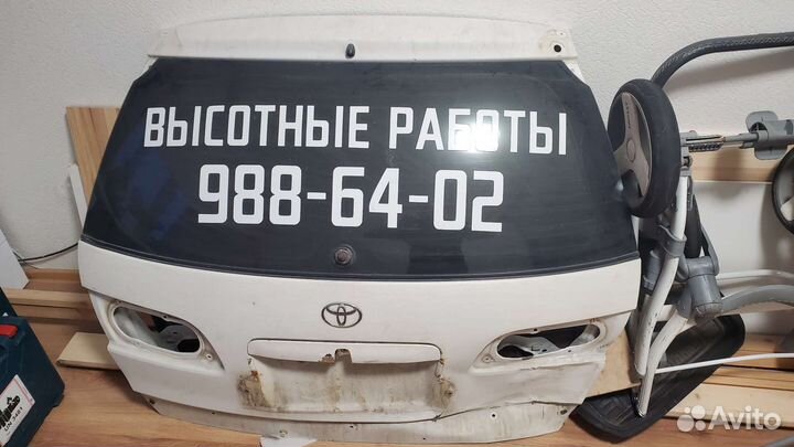 Дверь багажника Toyota Caldina 215