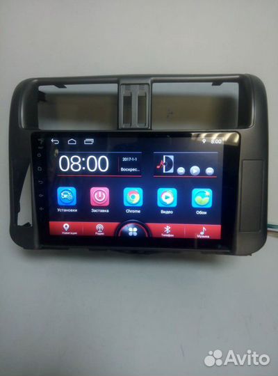 Штатная магнитола Toyota Land Cruiser Prado 150,An