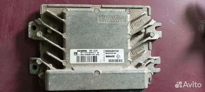 Эбу renault logan