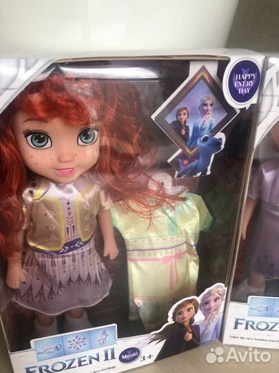 Кукла холодное сердце,Анна,Эльза