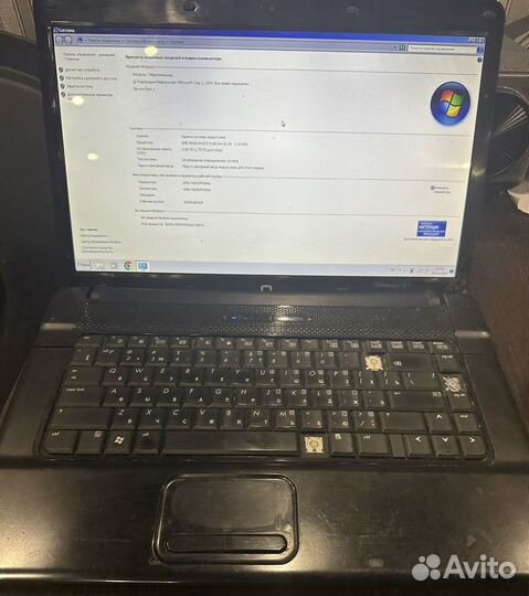 Рабочий Ноутбук Hp compaq 615