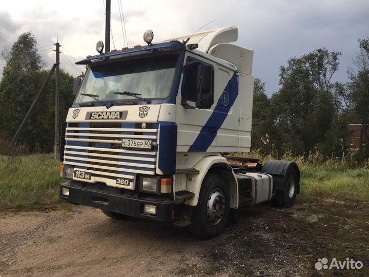 Scania 3-Series с полуприцепом, 1992