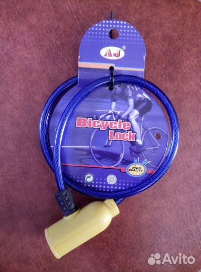 Замок велосипедный с тросом