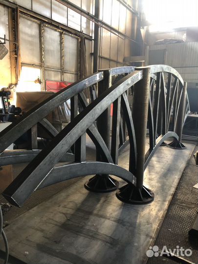 Фермы. Металлические кровельные. Фермы для навеса