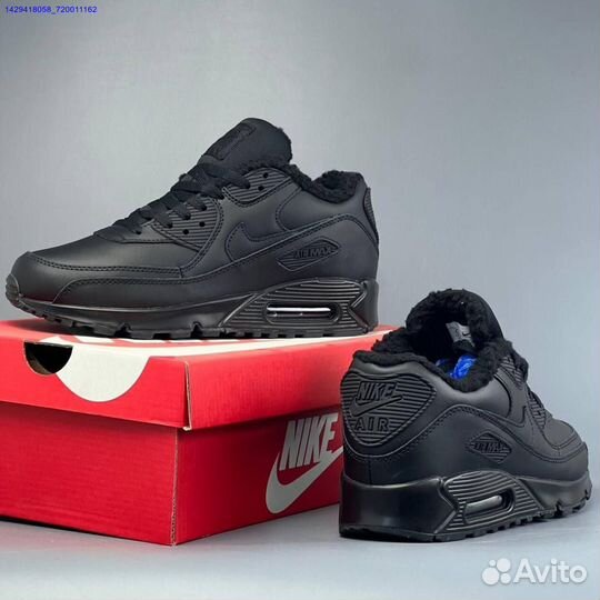 Кроссовки Nike Air Max 90 (с мехом) (Арт.72614)