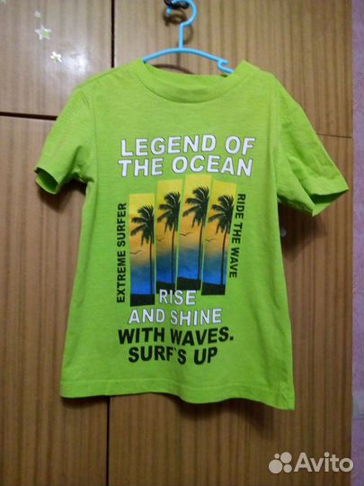 Футболка, брюки, купальные плавочки на мальчика