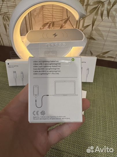 Кабель apple lightning usb c