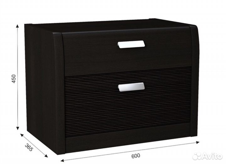 Тумбочка прикроватная бу