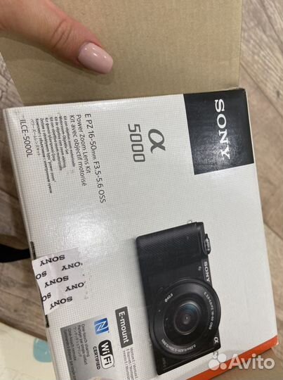 Камера Sony alpha ilse-5000LS kit 16-50mm