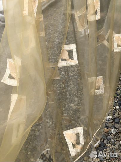 Штора тюль органза