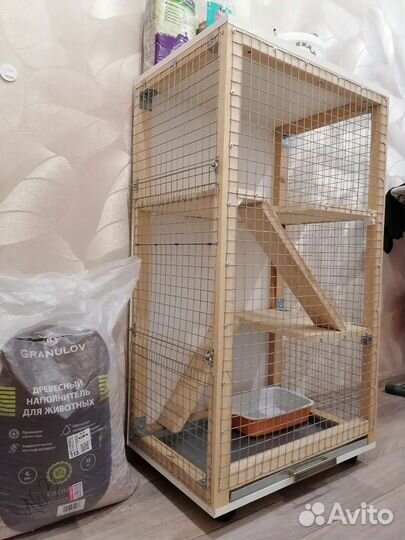Клетка для шиншиллы и прочих грызунов