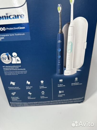 Новый набор Philips Sonicare 5100 из 2 штук