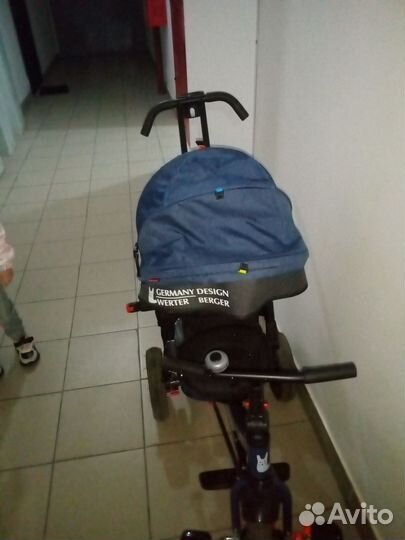 Детский трехколесный велосипед новый