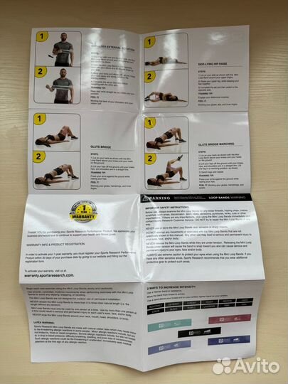 Резинки для фитнеса Sport Research