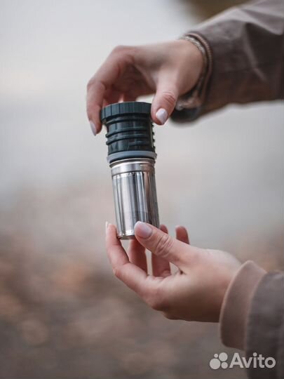 Термос Арктика 1,2л., с ситечком для заварки