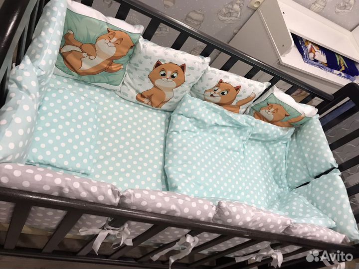 Бортики, постельное