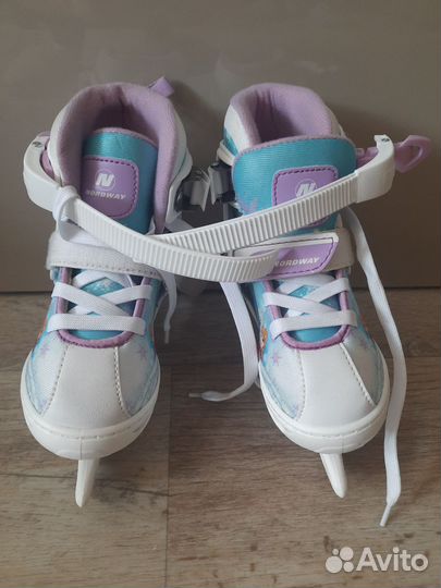 Коньки детские раздвижные 26 31