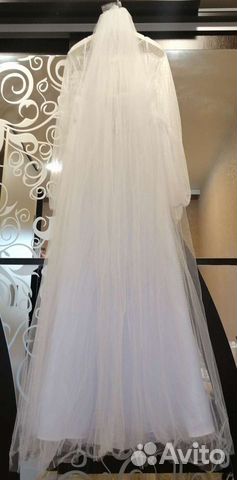 Свадебное платье+фата объявление продам