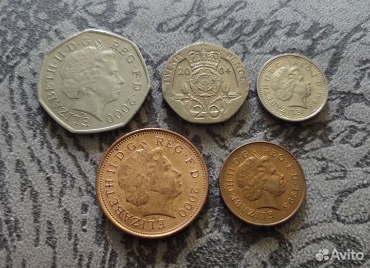 Великобритания наборы монет