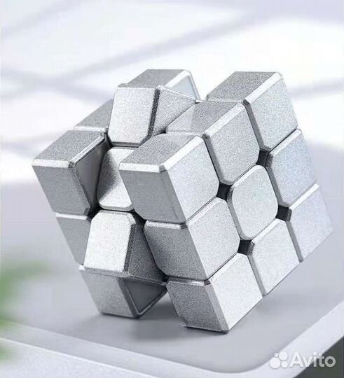 Металлический Кубик Рубика 3х3