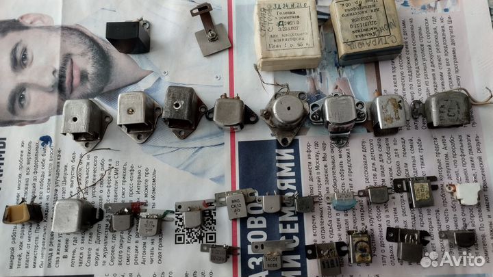 Магнитные головки для катуш. магнитофона