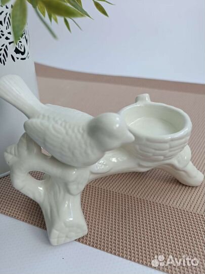 Керамический подсвечник