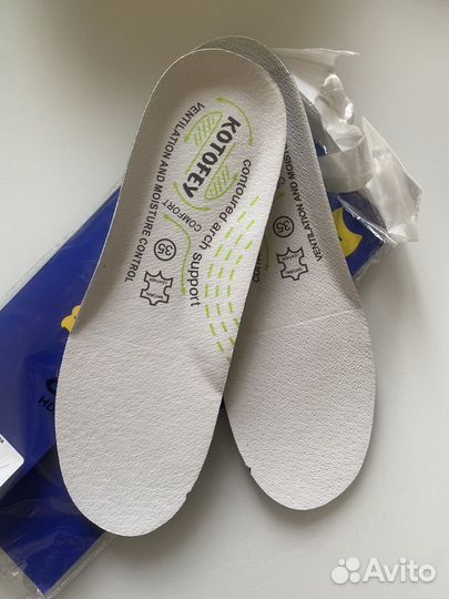 Стельки новые Котофей 34 и 35 р. цена за 2 пары