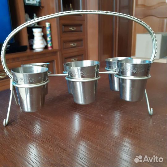 Набор стопок из нержавейки СССР