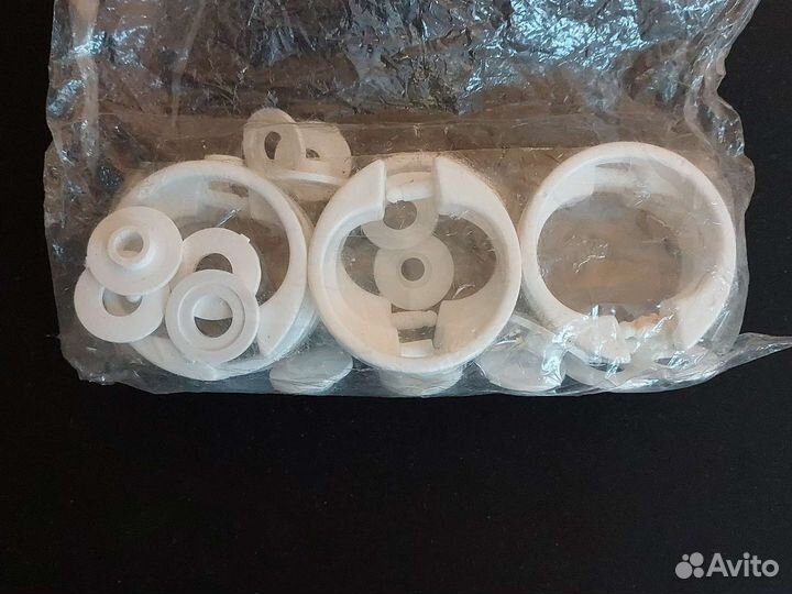 Кольца для шторы в ванную