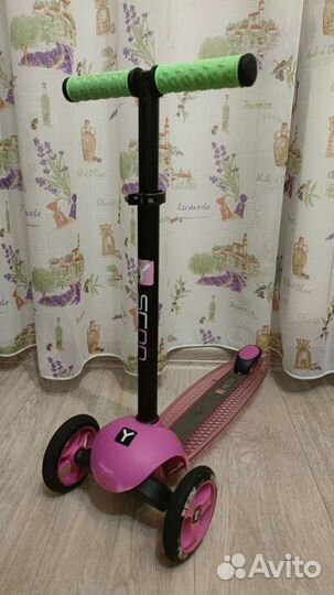 Самокат трехколесный Y-scoo
