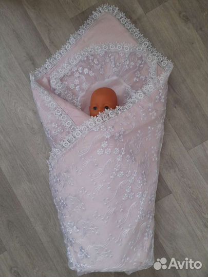 Конверт одеяло на выписку весна осень