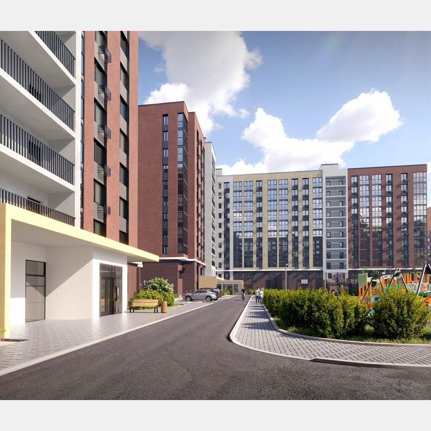 1-к. квартира, 36,7 м², 1/10 эт.