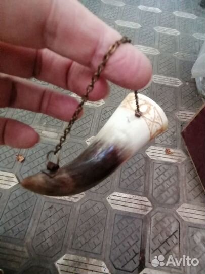 Рог декоративный