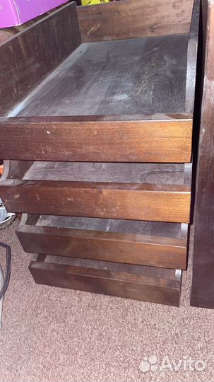 Полки от стола-тумбы СССР