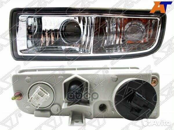 Фара противотуманная lexus LX470 98-07 LH хром