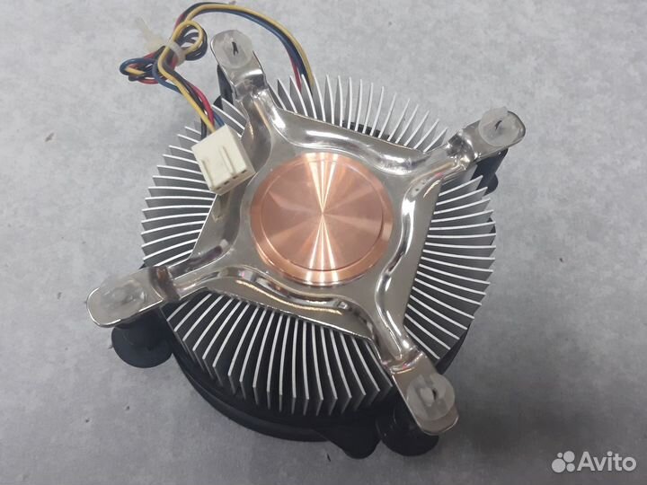 Охлаждение процессора S775 Cooler Master Медный