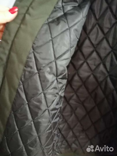 Куртка демисезонная подросковая удлиненная