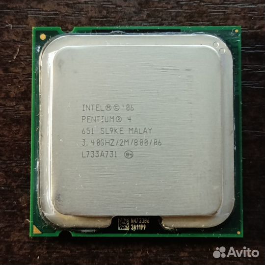 Процессор Intel Pentium 4 3.4 ггц LGA775