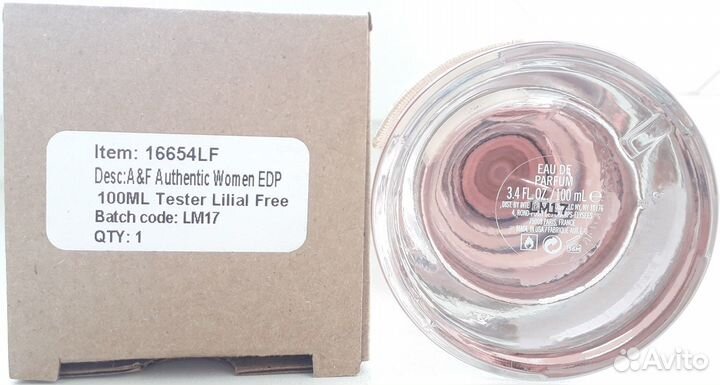 Abercrombie & Fitch Authentic Women 100ml тестер