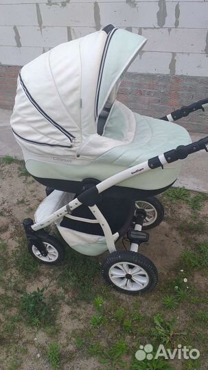 Коляска 2 в 1 эко кожа