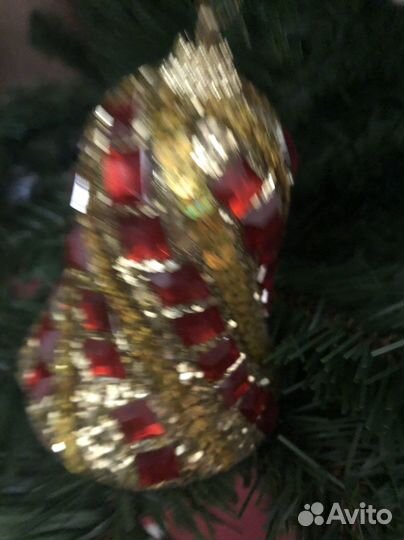 Ель искуственная бу 160 см с игрушками