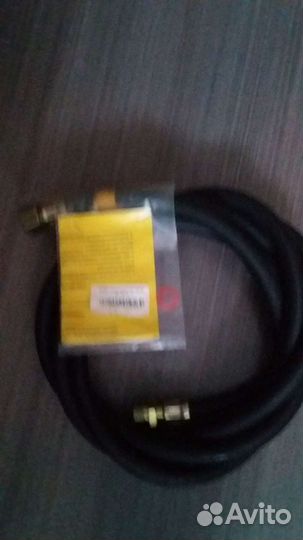 Шланг для газовой плиты новый, резьба вн/нр 3мет
